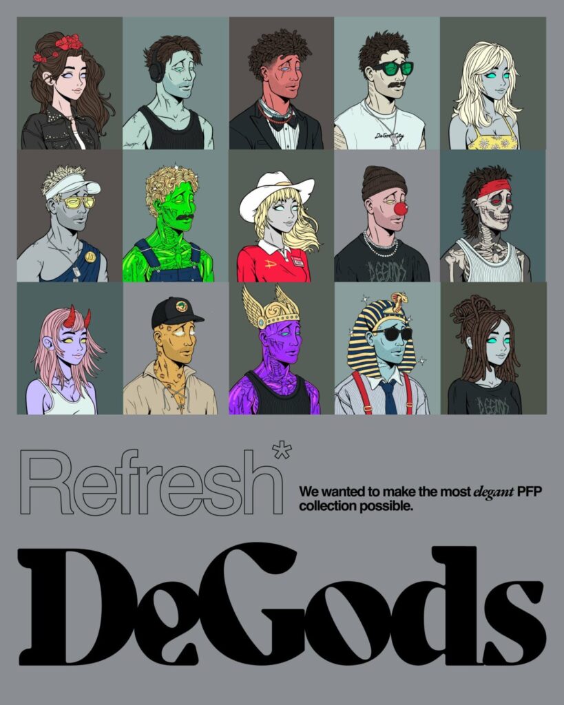 Everything you need to know about DeGods Season III and the migration to ETH in the 2000s