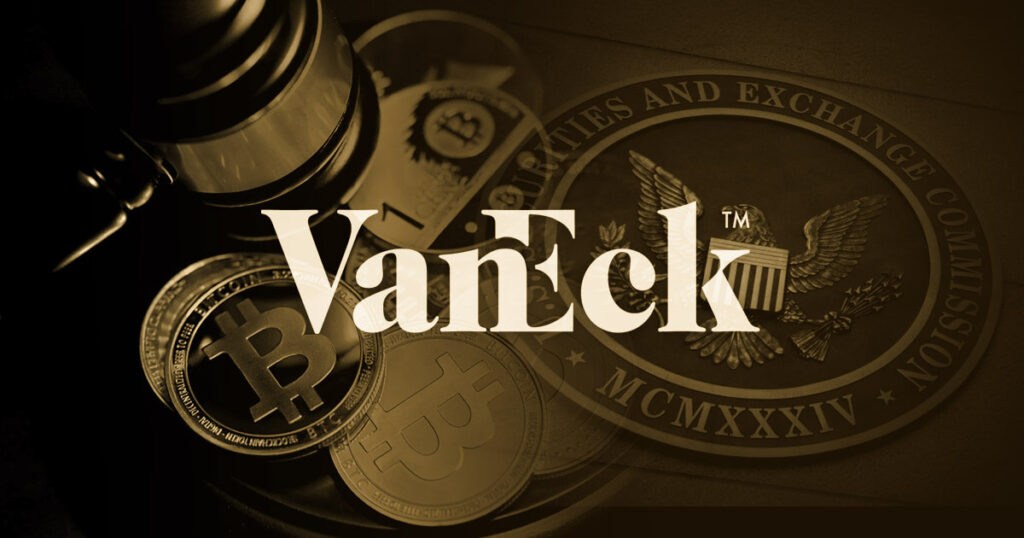 VanEck intends to be first spot ETH ETF issuer, argues against simultaneous approvals