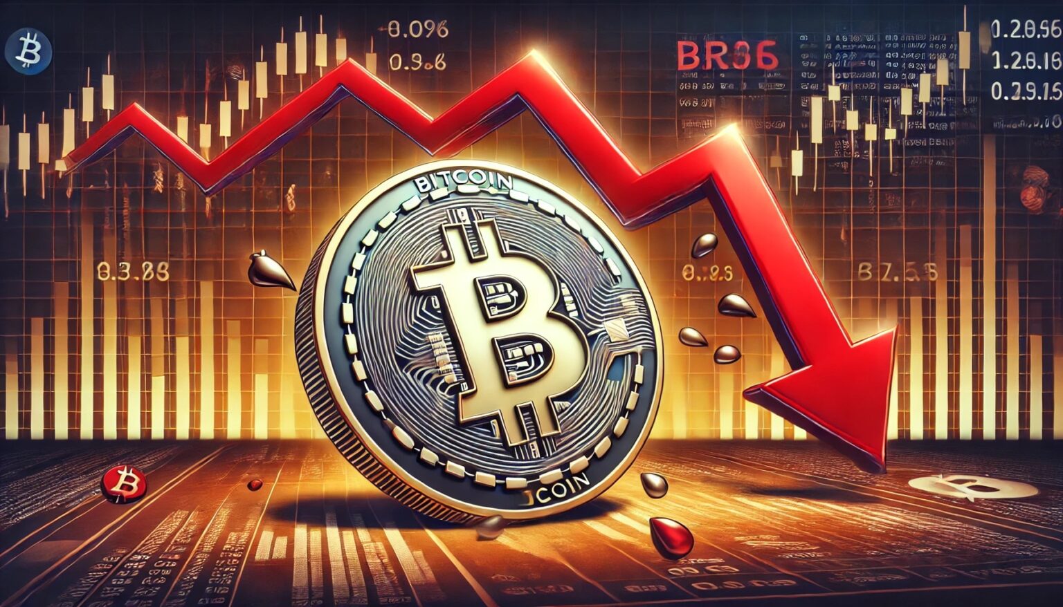 Why did the Bitcoin price fall today?