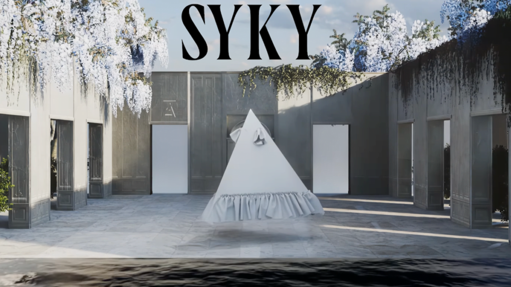 SYKY connects digital and physical fashion with Apple Vision Pro
