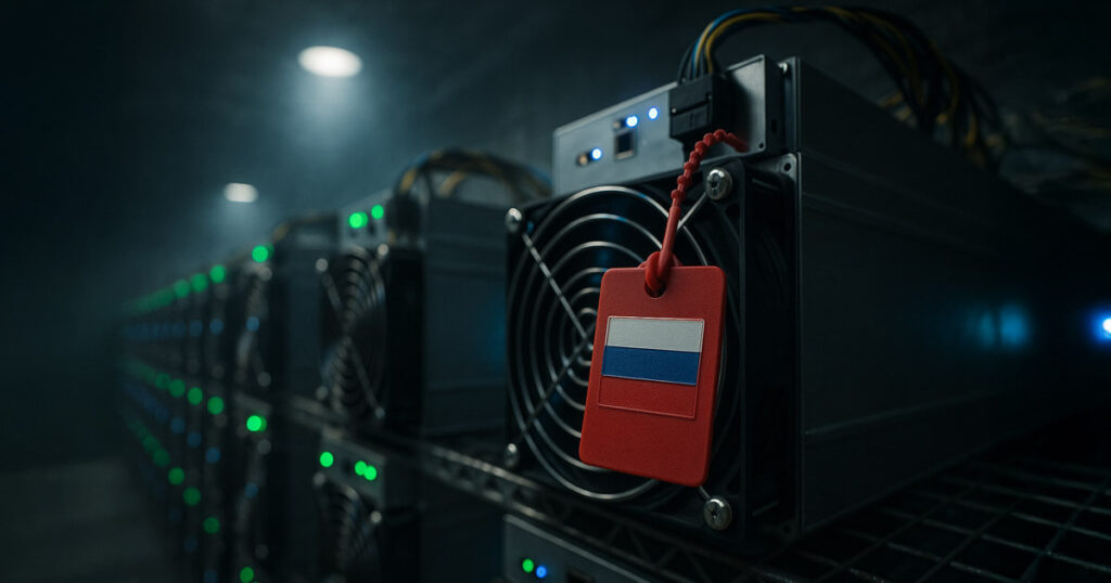 Russia launches the Crypto Mining Equipment Register to curb illegal activity