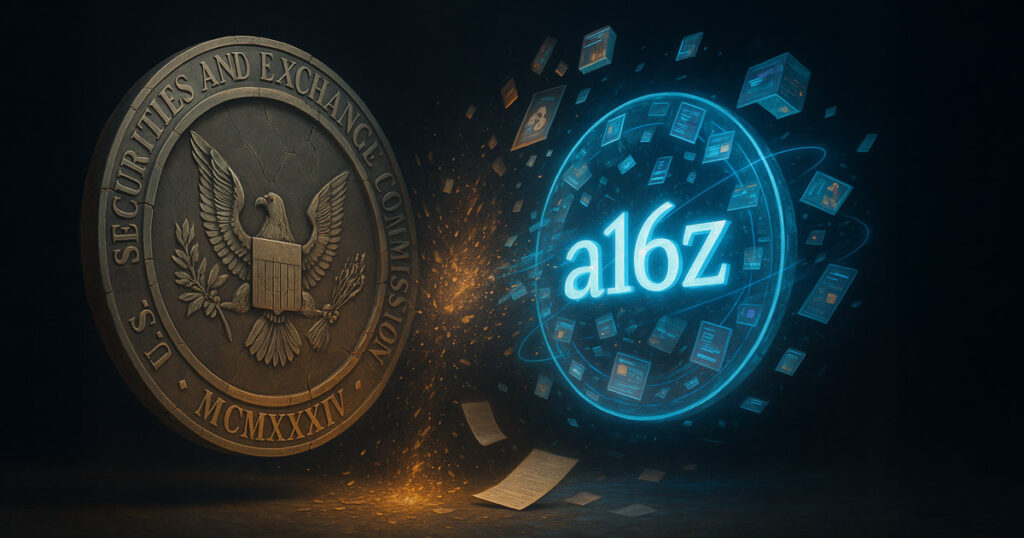 A16Z and Defi Education Fund Push Sec for Safe Harbor on Dapp Regulation