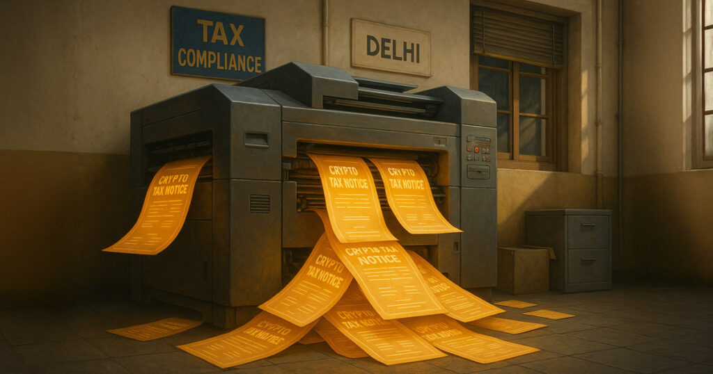 India finds $ 72 million in hidden crypto income as the tax conformity is appointed