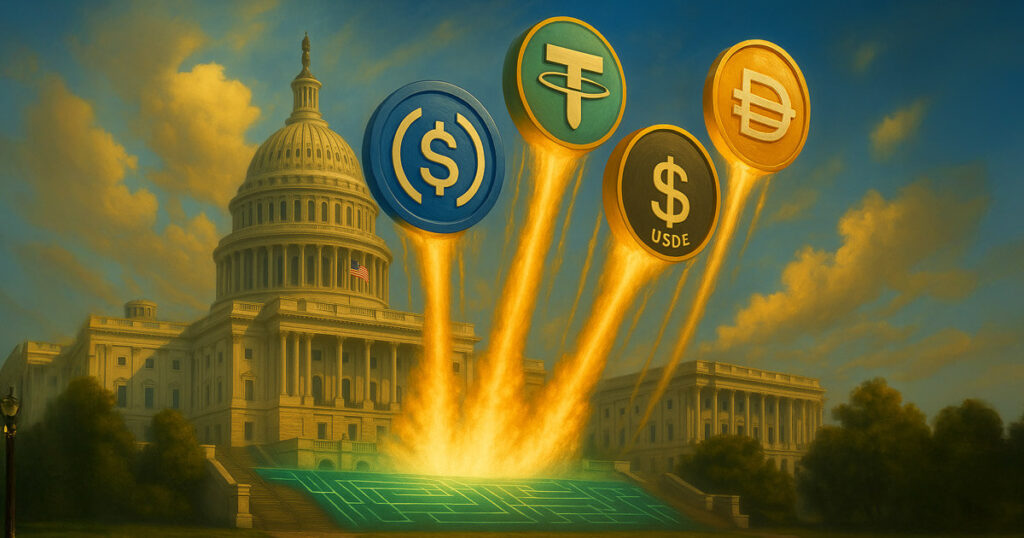 US Genius Act visits Stablecoin Boom with record $ 1.5 trillion transaction volume in July