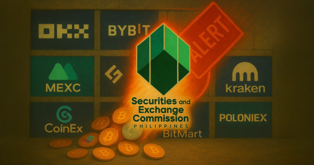 Filipino sec squeaks on 10 crypto platforms without a permit