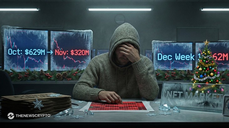 The NFT market is facing its steepest decline as sales fall to their lowest point of the year