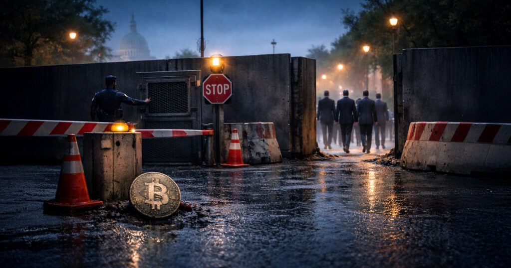 Bitcoin faces a brutal irony as the Treasury Department refuses to save BTC from its own political success