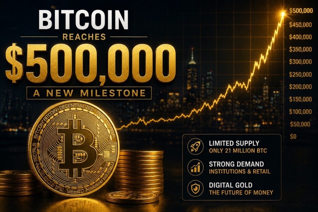 Analyst Says Bitcoin’s Roadmap to Reach $500,000 Is Complete, and Here’s Why