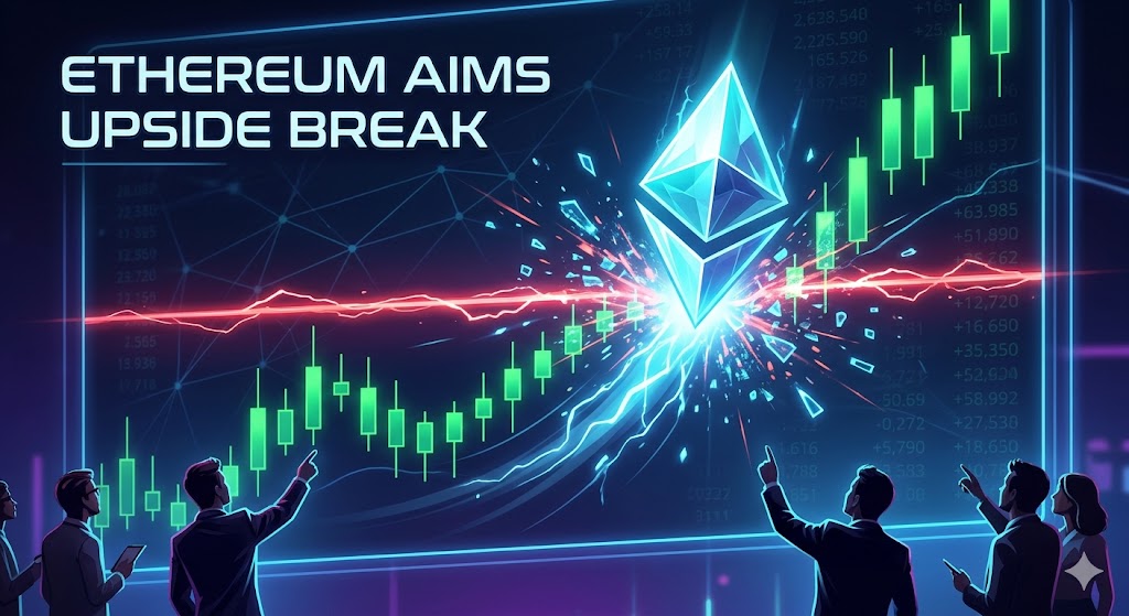 Ethereum price looks at breakout move, traders keep a close eye on key resistance