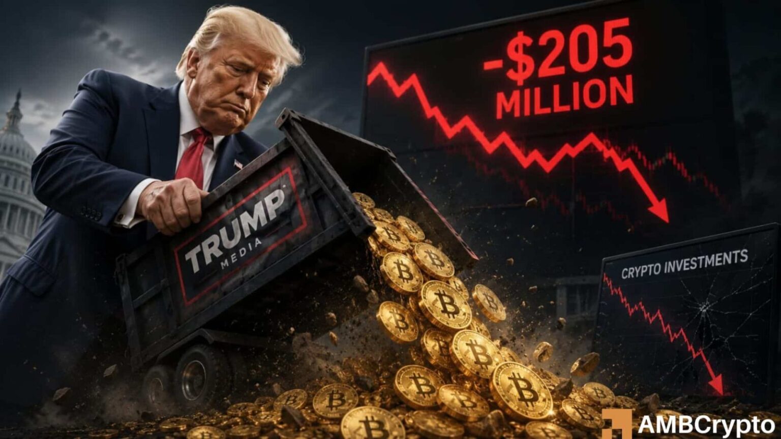 Trump Media Offloads 2650 Bitcoin Worth $205 Million, Increasing Market Speculation