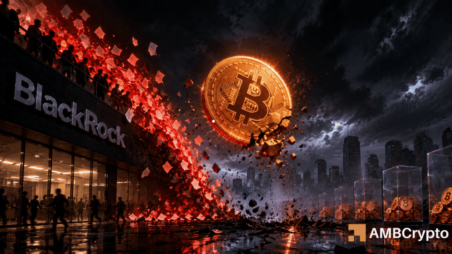 Bitcoin: How $1.29 Billion in BlackRock IBIT Trades Led to an Outflow from BTC ETFs