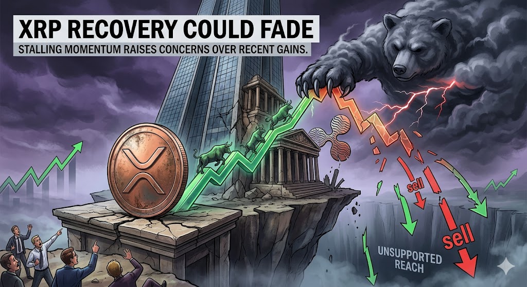 XRP Price Recovery Faces Trouble, Downward Pressure Starts to Build Again
