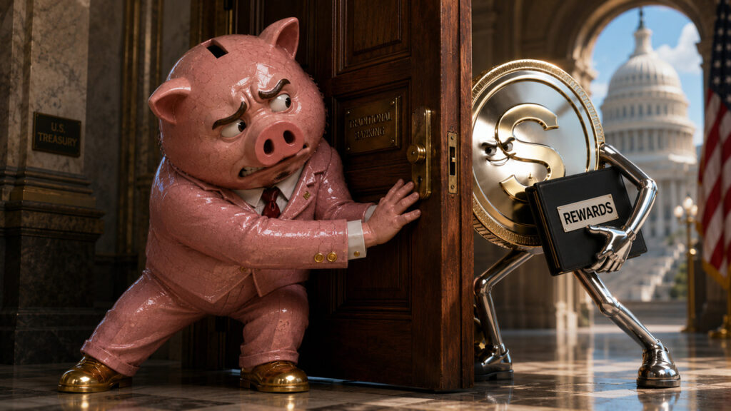 Het Witte Huis onthult dat Amerikaanse banken 'weigerden' bijeenkomsten bij te wonen om het probleem met stablecoin-beloningen in de CLARITY Act op te lossen