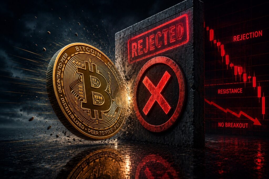 Bitcoin Price Rejected at the 200 MA, Why Breaking $76,000 Could Be a Problem