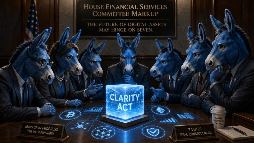 Progress on the CLARITY Act markup now depends on these Democratic lawmakers