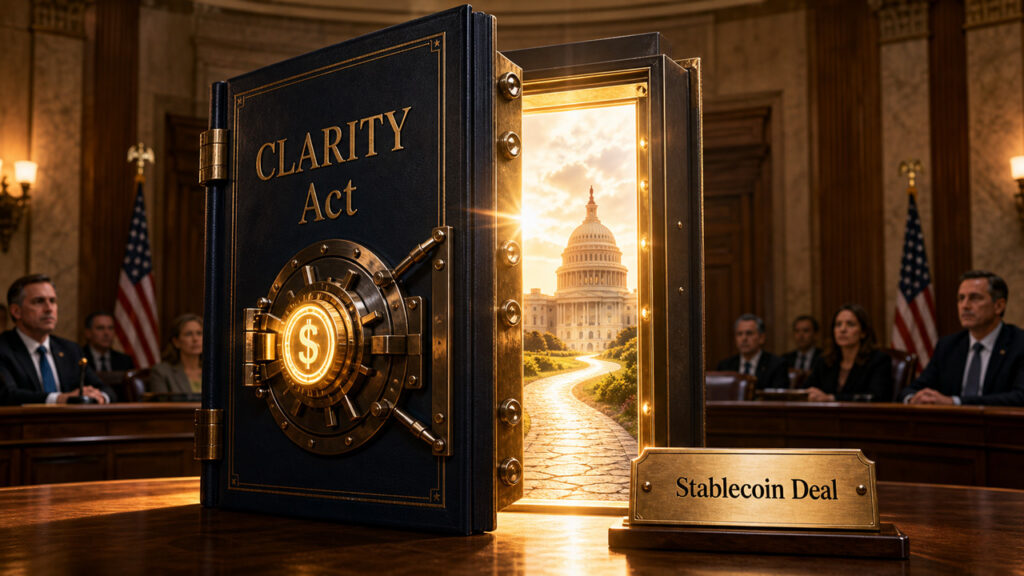CLARITY Act marking could come next week after stablecoin deal breakthrough