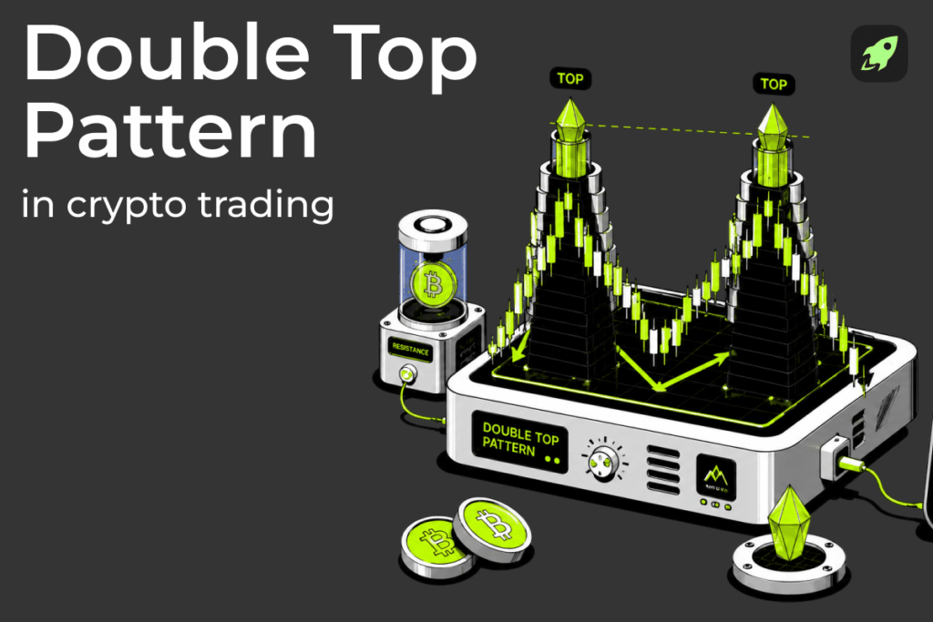 Crypto Double Top Pattern: How to Spot the M Shape
