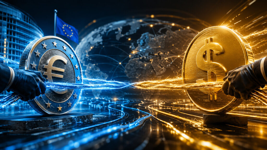 Europe's 37-bank stablecoin push test whether on-chain financing defaults to euros or dollars