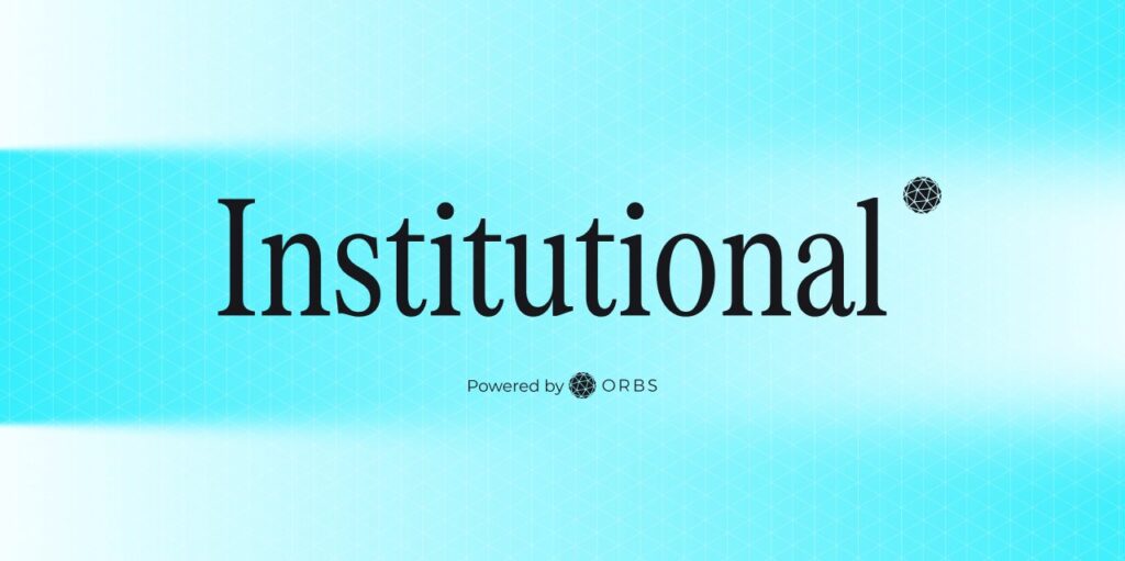 Orbs launches on-chain execution infrastructure for institutional crypto trading