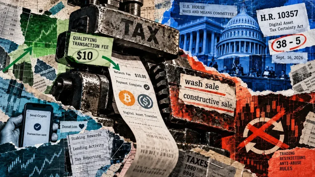 Crypto tax reform just won a 38-5 vote